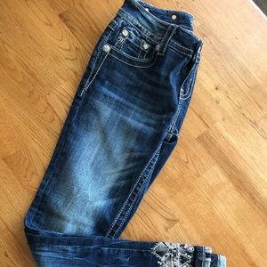Miss Me Cropped cuff Jeans 26